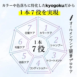Kyogoku Silver Color Foam Conditioner 200g Carbonate Concentration 10,000ppm Dense Foam Color Shampoo Color Treatment Intensive Repair Popular Ranking Damage Repair Purple