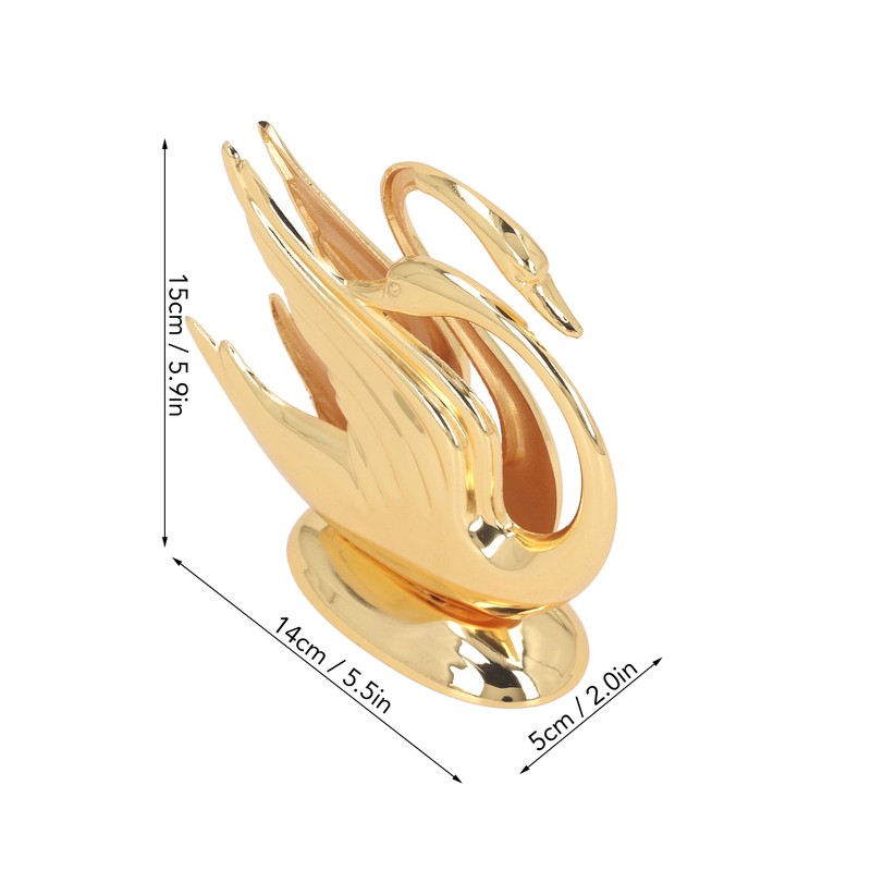 Napkin Holder Golden Metal Standing Napkin Holder Decorative Elegant Table