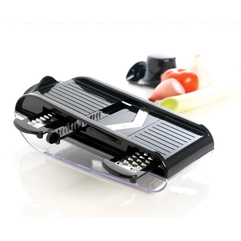 Mastrad F21060 Mandoline V-Klinge mit Auffangbehälter