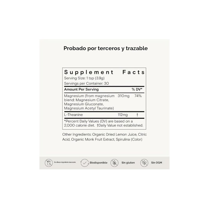 Blue Lemon Magnesi-Om by Moon Juice | Magnesium Powder Supplement