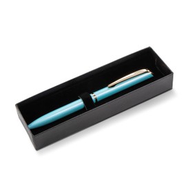 Pentel EnerGel Style Gel Pen with Gift Box, Pastel Green Barrel, Black Ink, (0.7mm) Medium Line