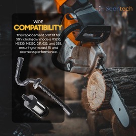 Seentech Premium Oil Filter and Fuel Line Hose Replacement for Stihl MS210, MS230, MS250, 021, 023, 025 Chainsaws