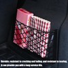 JNNJ Pack of 4 Car Storage Mesh Bag, Car Mesh