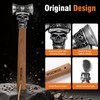 WOZWOZ Skull Fist Hammer Tool 1.87Lbs Solid Quenched Stainless Head