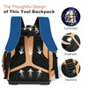 Backpack Tool Bag - Heavy Duty Tool Organizer, Water-resistant HVAC