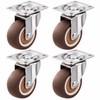 4-Pack Furniture Caster Wheels for Small Tables & Cabinets –