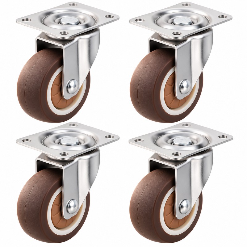 4-Pack Furniture Caster Wheels for Small Tables & Cabinets –
