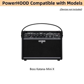 PowerHOOD 5V USB-C Charger Compatible with Boss Katana-Mini X KTN-MINI X 10-watt 1 x 5-inch Portable Guitar Amplifier 5VDC DC5V 5volt 5.0 Volts USB Type-C Power Supply Cord Wall Plug Charger Cable PSU