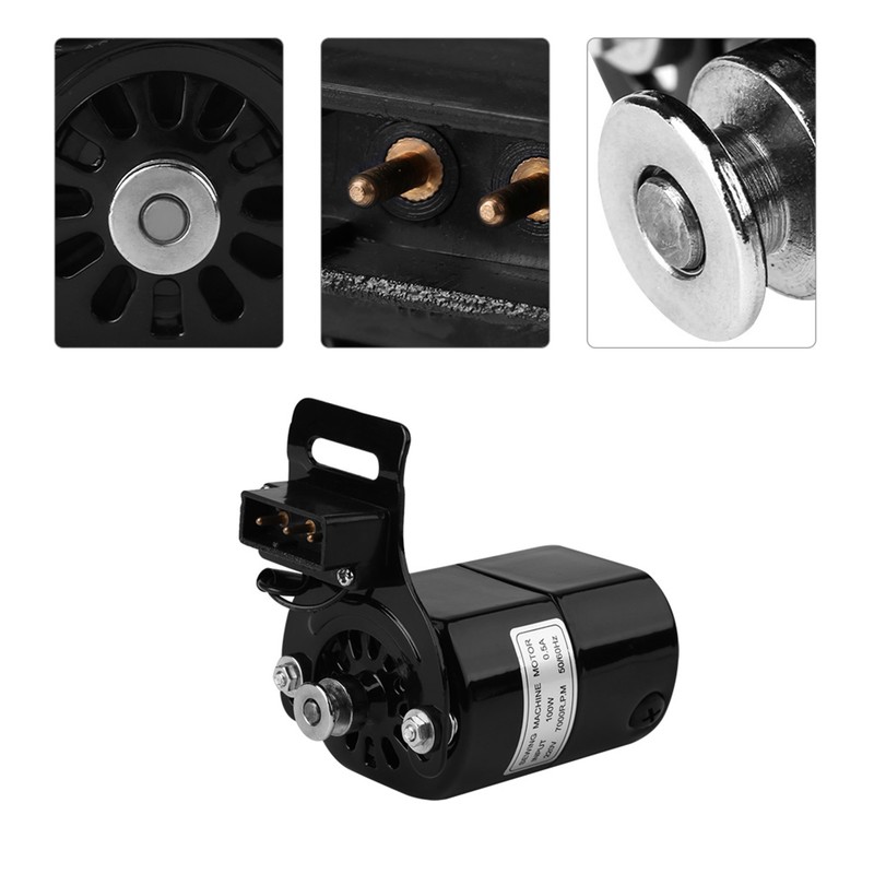 1Pcs 220V 100W Home Sewing Machine Motor 7000 RPM Kbracket