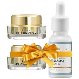 ABERA Melasma Cream (Premium Version) - Cream for Face Treatment, Cream for Hydrating to Plump and Repair Dry Skin, Safe for Sensitive Skin (2 Boxes + 1 Serum)