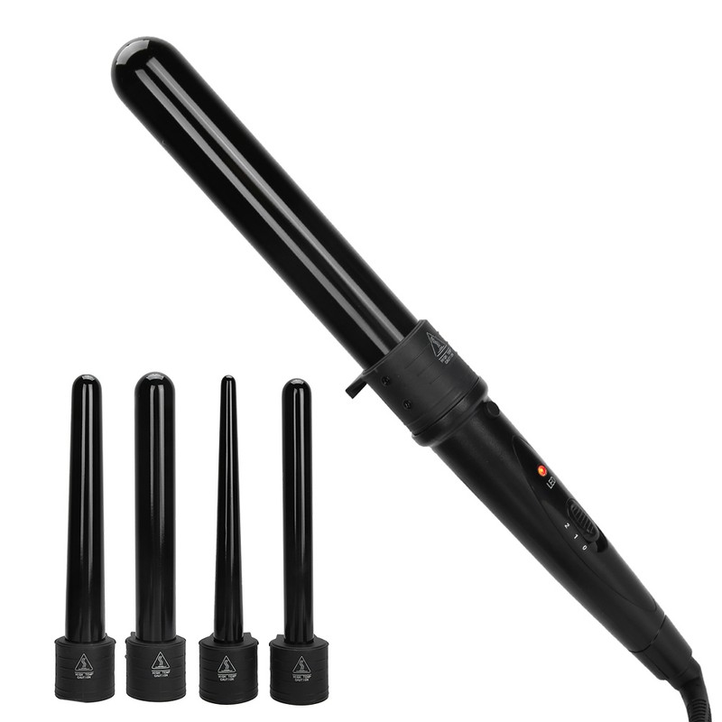 5‑In‑1 Curling Iron LED Adjustable Temperature Hair Styling Curling Iron