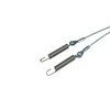 Zieichy 1Pair Convertible Top Side Tension Hold Down Cables For