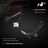 A-Premium Power Electric Window Regulator Without Motor Compatible with Volkswagen