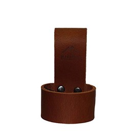 Wisemen Trading Axe Belt Loops or Holster, Veg Tan Top Grade Leather (Buffalo Leather Brown)