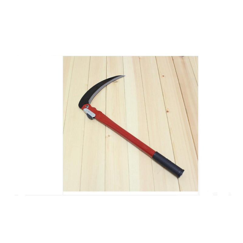 Folding Steel Hand Sickle Gardening Farming Weed Remover Scythe Blade
