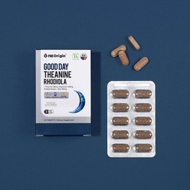 [Njetorigin] Good Day Theanine Rhodiola (30 tablets) X 1 bottle