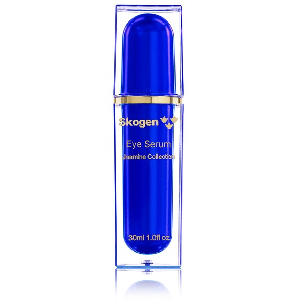 Skogen Premium Eye Serum Jasmine Collection Anti-Wrinkle Daily Care, Reduces Signs of Aging, Under Eye Darkness, Puffiness, & Fine Lines, 30ml