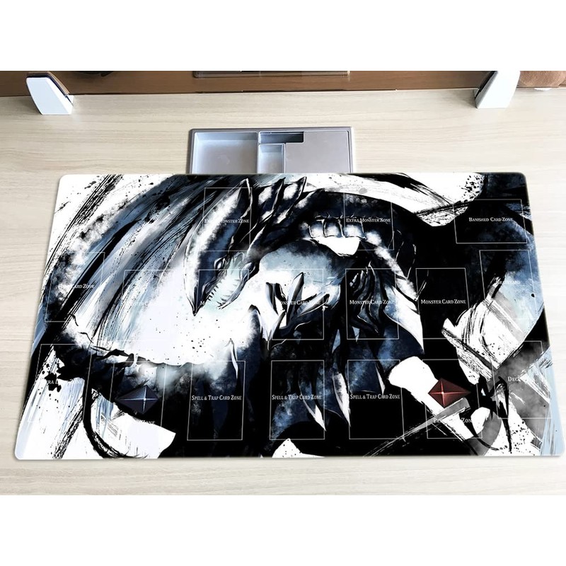 Mlikemat ZD014-408-A Blue-Eyes White Dragon CCG TCG Mat and Free