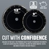 230Mm Diamond Cutting Disc Blades - For Brick, Stone, Concrete