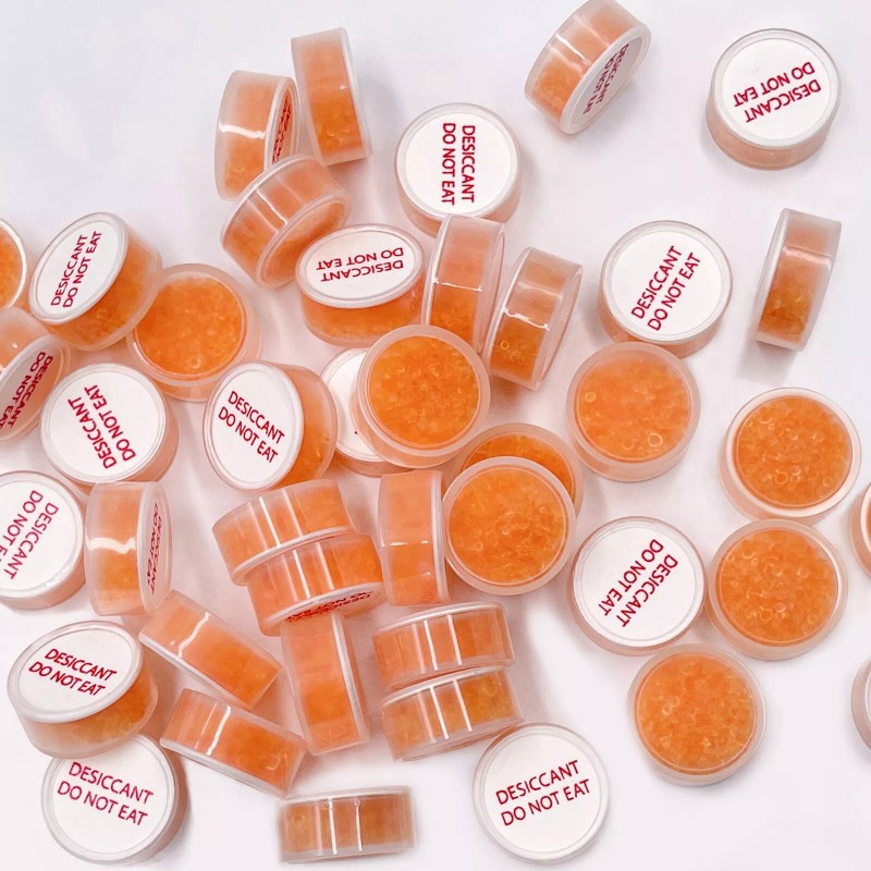 Wisesorb 2 Gram 110pcs Indicating Silica Gel Canister Capsules Packets