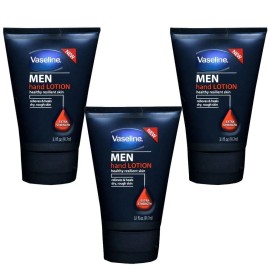 Vaseline  Men Extra Strength 3.1-ounce Hand Lotion (Pack of 3)