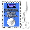 G.S 6" PRO BENT HANDLE CURVED EMBROIDERY SCISSORS SEWING