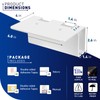 OAPRIRE Electric Toothbrush Holder for Bathroom, Acrylic Electric Toothbrush Holder