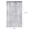 Sinmoe 2 Pieces Glitter String Curtain Panels Cotton String Curtain