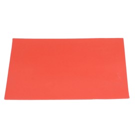 Almohadilla de Goma para Tallar, Hoja de Sello de Goma Flexible para Bricolaje, Operación Simple y Suave para Impresión Individual para Máquina de Grabado Láser (rojo)