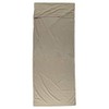 Cocoon Travel Sheet Cotton Sleeping Bag Egyptian Cotton, brown