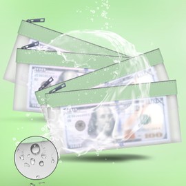 Clear Pencil Pouch, Cute Pencil Case Pouch, Pencil Bag with Zipper, Teen Portable Pencil Pouch for School & Stationery Supplies