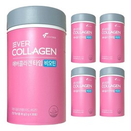 Ever Collagen Time Biotin 30 packets, 5 packs, 5 months supply / 에버콜라겐 타임 비오틴 30포 5통 5개월분