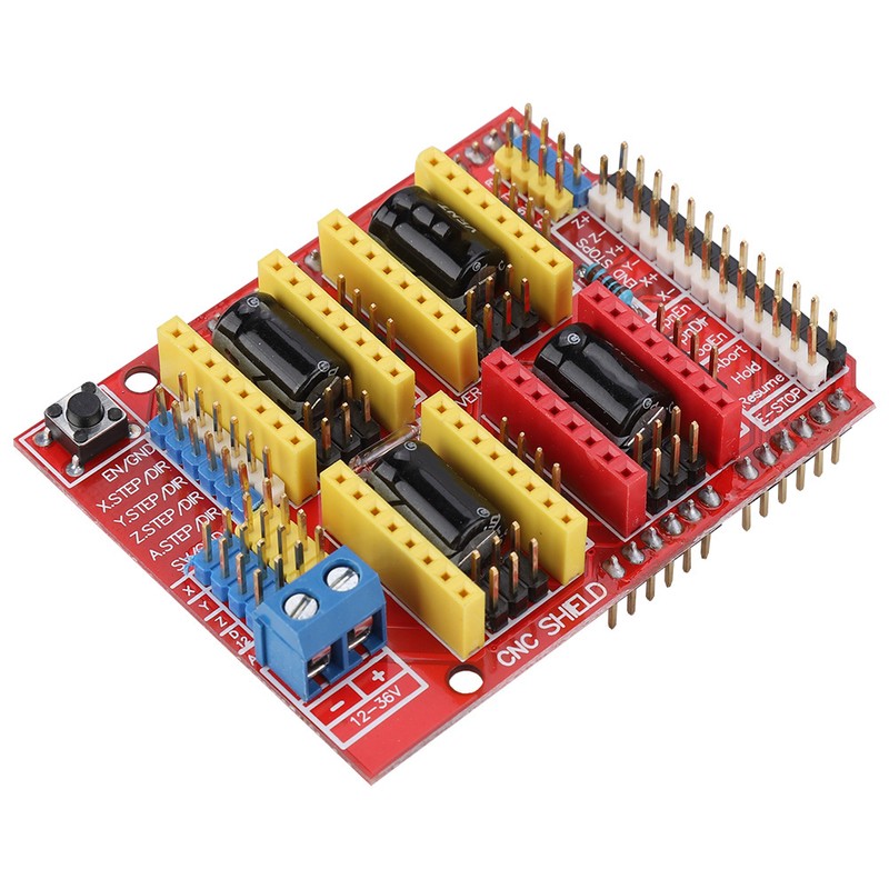 Witbot CNC Shield Expansion Board+drv8825 Stepper Motor Driver+Heat Sink for