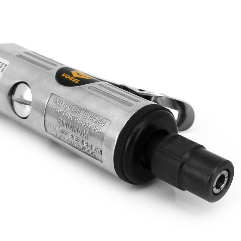 VOREL® Compressed air rod grinder, pneumatic grinder, cutting grinder, angle