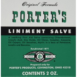 Porter's Liniment Salve, 2 Count