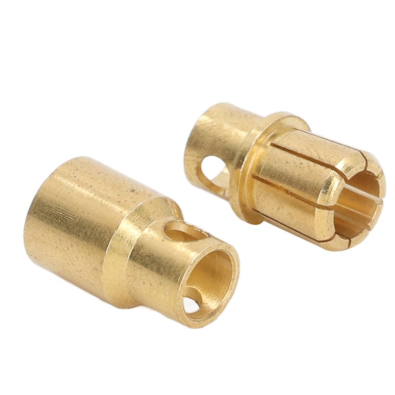 30 Sets Connector Plug 8.0 Gold Plated Brass High Accuracy