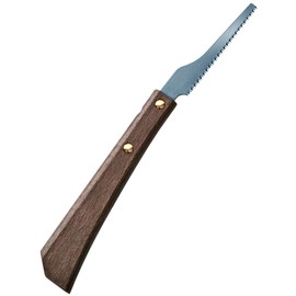 RANSHOU Mini Hand Saw 2.4" for Hobby & Crafts - Precision Japanese Pull Saw for Wood, Plastic, PVC - Razor Sharp Japanese Steel Blade & Wood Handle - Made in Japan