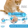 Ronton Cat Toothbrush Catnip Toy - Durable Hard Rubber -