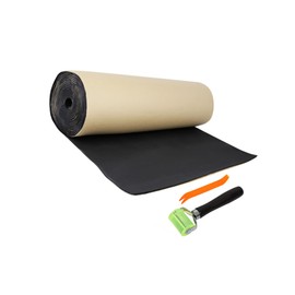 ACROPIX 1 Set Car Sound Insulation Mat 5mm Door Hood Engine Heat Insulation W/Installer Tool 152x100cm 60"x40" Car Parts