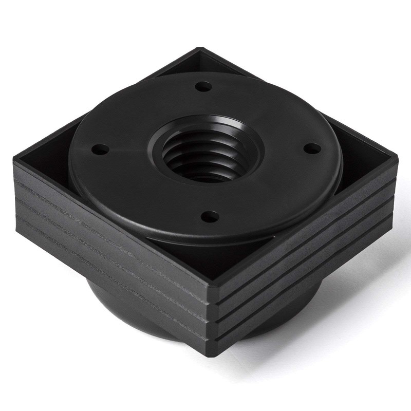 So-Tech® Furniture Foot, Grey or Black