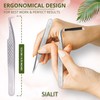 SIALIT Lash Tweezers for Classic & Volume Lashes, Pack of