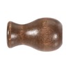 sourcing map Wood Cord Tassel, 3.5mm 9mm Hole Dia. Hanging