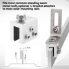 Tandefio 24 Sets Roof Clamp for Standing Metal Roof Standing