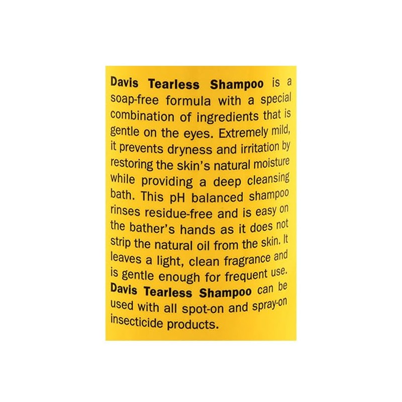 Davis Tearless Pet Shampoo, 12 oz (TS12)