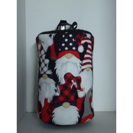 Hand Crafted By "ME" Gnomes Eyeglass Case Holder Secret Santa Gift Christmas Gnomes Stocking Stuffers