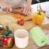Manual Apple Grater Cup, Rotating Shredder, Fruit Grater for Fruit
