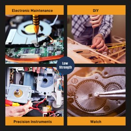 222 Thread Lock,Purple Low Strength Threadlocker,Anaerobic Curing Screw Glue for Nuts, Bolts, Fasteners Screw Compound to Prevent Loosening & Corrosion 1.69 Oz/50 ml