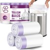JOYEUX Small Trash Bags 4 Gallon - 90 Count Drawstring