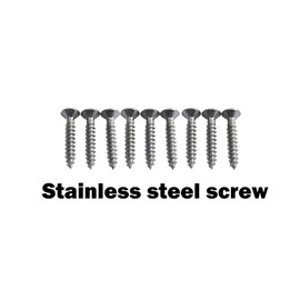 QCAA Adjustable Spring Hinge with Stainless Steel Screw, 3", Zinc, 2 Pack, Made in Taiwan