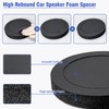 Jayubien 6.5 Inch Speaker Foam Rings,4PCS Audio Adapter Kit